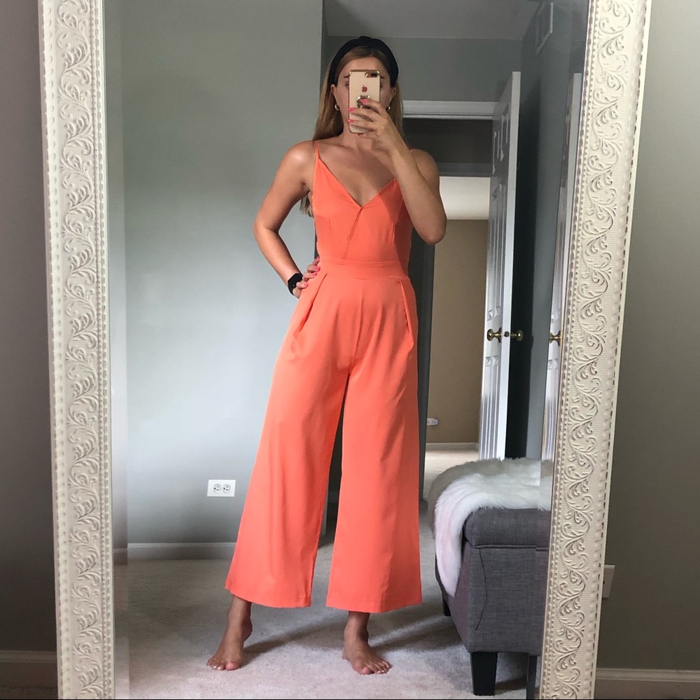 Orange bodysuit